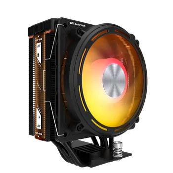 Počítačové chlazení Aktivní chlazení procesoru Darkflash E400 (černá)