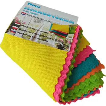 Utěrka MONI Mikroutěrka 30 × 30 cm 5 ks
