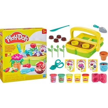 Výtvárné potřeby Play Doh Herní sada s modelínou (květiny)