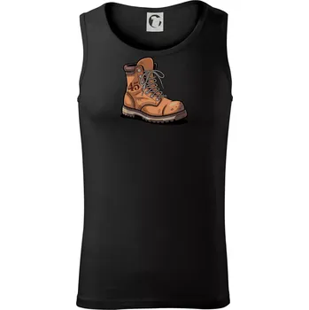 Pánské termoprádlo Turistická narozeninová bota 45 - Tílko pánské Core - L ( Černá )