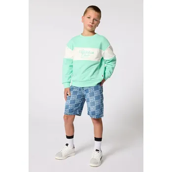 Chlapecká mikina Dětská mikina HUGO G01009.114.150 tyrkysová 65X, vel. 138