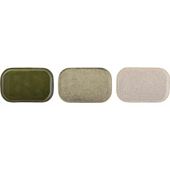 Talíř Sada talířů na předkrmy Bloomingville Addison 22,5 x 14,5 cm 82072706 vícebarevná MLC