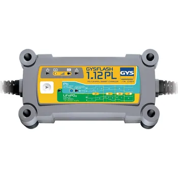 Auto-moto GYS Gysflash 1.12 PL, olověné a lithiové akumulátory 12 V, 2-32 Ah, Lithiové 0.5-20 Ah, 1 A