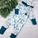 Kulišárny Teplákový overal rostoucí EUKALYPTUS VELIKOST: 98