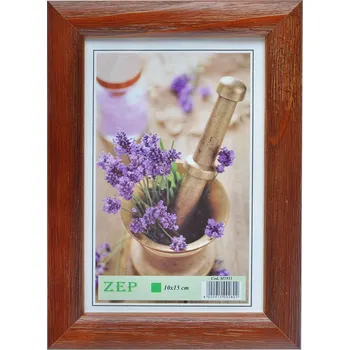 Rám na obraz ZEP Rámeček 10 × 15 cm, hnědý