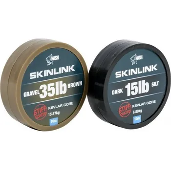 Nash SkinLink Stiff 20lb 10m Dark Silt