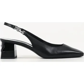 Dámské lodičky Kožené lodičky Karl Lagerfeld Kayla KL35406.000 černá 99X, EUR 38