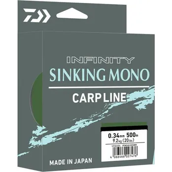 Daiwa Infinity Sinking Mono Olive 500 m, 0,300 mm