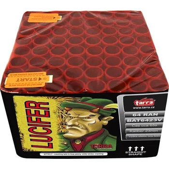 Tarra Ohňostroj - Baterie výmetnic lucifer - 64 ran