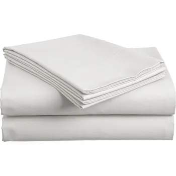 Prostěradlo Simontex bavlněné prostěradlo Lux bílé 140 × 240 cm