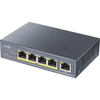 Switch CUDY 5-Port Gigabit PoE+ Switch 60W