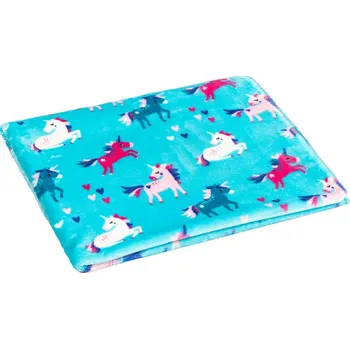 Dětské zboží Bellatex Ella 1005/179 75 × 100 cm jednorožec tyrkysový