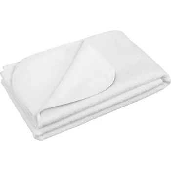 Přebalovací podložka AKUKU nepromokavá podložka froté 40 × 90 cm, bílá