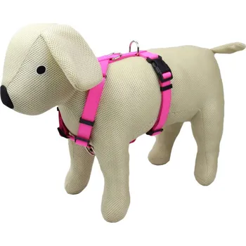 Postroj pro psa animALL Postroj popruhový XS - S 30 - 44 cm/10 mm, růžový