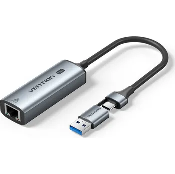 Síťová karta Vention USB-C/USB-A to 2.5G Ethernet Adapter