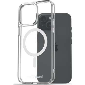 Pouzdro na mobilní telefon AlzaGuard Crystal Clear Case Compatible with Magsafe pro Apple iPhone 15