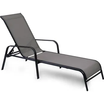 Zahradní lehátko Lehátko zahradní RAMADA, tmavě šedé