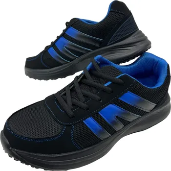 Pánské tenisky Minke Pánské modré šněrovací tenisky 05 Barva: Modrá, Velikost: 41