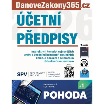 Kniha Účetní předpisy 2026 Ekniha