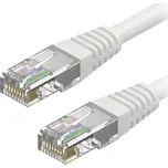 AlzaPower Patch CAT5E UTP 5m bílý