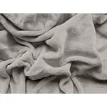 TEXTILOMANIE SOFT Prostěradlo mikroplyš 90 × 200 cm, světle šedé