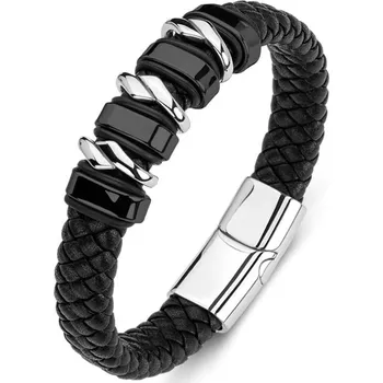 Náramek Predator Q1 Lapis – pánské náramky, černá