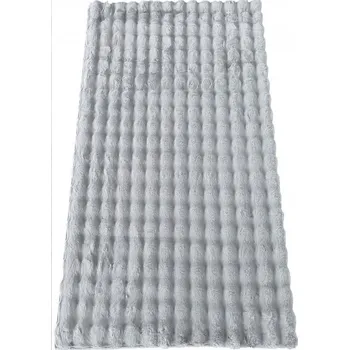 Koberec 4sleep kusový koberec Merlin 3D - 160 × 200 cm šedý