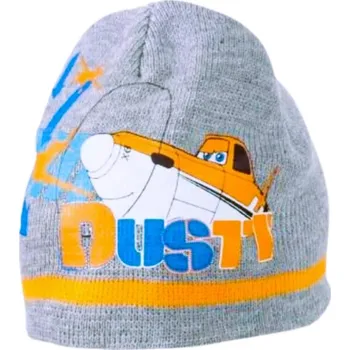 Pokrývka hlavy Disney Planes - zimní čepice 4337 šedá, vel. 52