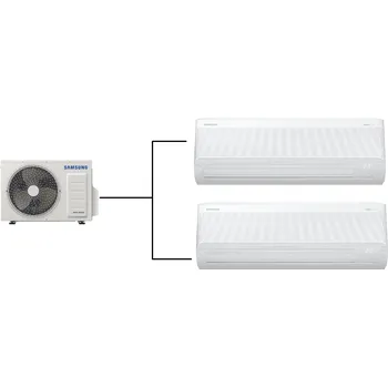 Klimatizace Klimatizace Samsung Elite S2 1+2 ( 2kW + 2,5kW ) Multisplit R32 včetně montáže