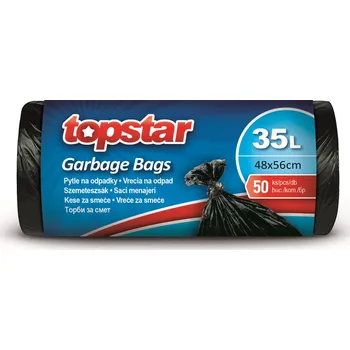 Pytle na odpadky TOPSTAR Pytle na odpad 35 l, 50 ks