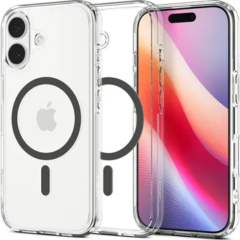 Spigen Ultra Hybrid MagSafe Clear Graphite iPhone 17