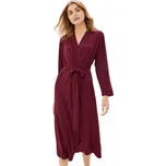 Luisa Moretti - Dámský bambusový župan Chantal, bordó, S