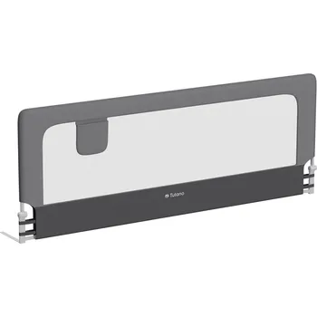 Dětská zábrana Tulano Bezpečnostní zábradlí na postel 200 cm šedá