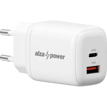 AlzaPower G520CA Fast Charge 45W bílá