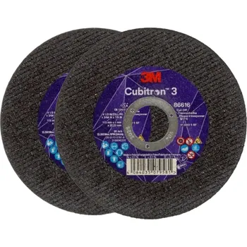 Brusný kotouč 3M Cubitron 3 Řezný kotouč, rozměr 115 × 1 mm, 2 ks, 86616
