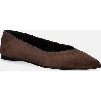 Dámské baleríny Semišové baleríny Jonak NOEMIE CROUTE 3800360 hnědá 89X, EUR 36