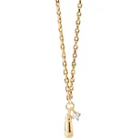 PDPAOLA Pozlacený náhrdelník Kira CO01-972-U (Ag 925/1000, 1,76 g)