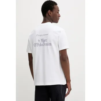 Pánské tričko Bavlněné tričko Marc O'Polo 5000006584 béžová 01X, vel. XXL