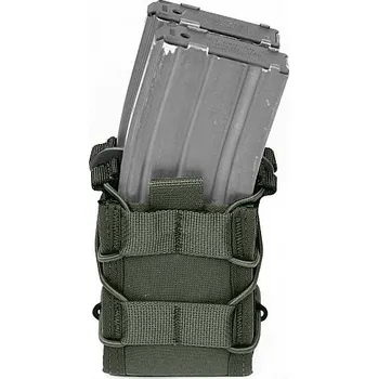 Sportovní střelba Warrior Assault Systems WAS MOLLE sumka QUICK MAG na 2 puškové zásobníky – Zelená