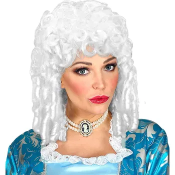 Karnevalová paruka Widmann 8003558060047 Paruka Milady bílá