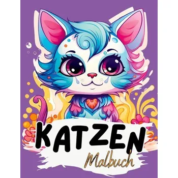 Příroda Katzen Malbuch - Tier Malbücher, Lucy´s
