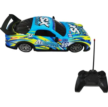 RC model auta WIKY Auto SX svítící RC na dálkové ovládání 20 cm