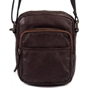 Taška přes rameno kožená SEGALI 29413 hnědá