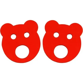 Rukávek na plavání Tutee Nadlehčovací kroužky Medvídek, červený