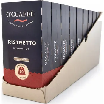 O'Ccaffé Ristretto hliník 100 porcí – kompatibilní s kávovary Nespresso®
