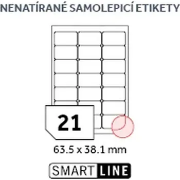 Papír SmartLine EL/MF-21L63.5X38.1