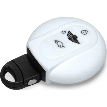 Ochranné silikonové pouzdro na klíč pro Mini, barva bílá