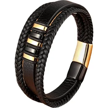 Náramek Predator Q1 Kožený náramek – BXXG1331-2 - 19cm