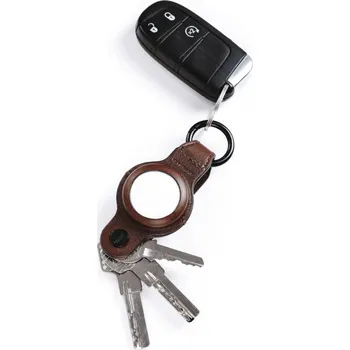 KeySmart Air Leather Hnědá