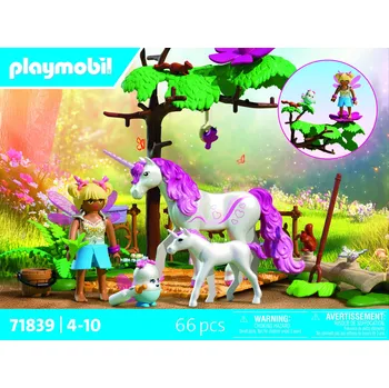 Stavebnice Playmobil Playmobil 71839 Magická stáj pro jednorožčí mámu a hříbě